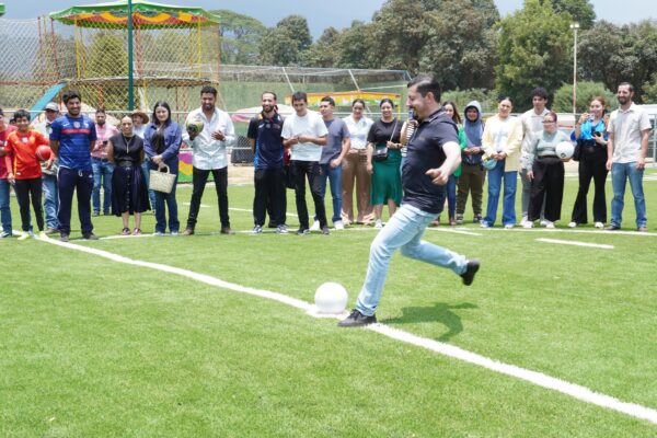 Inauguración de la Cancha de Futbol 7