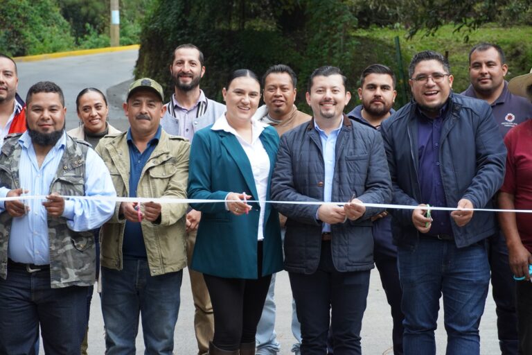 ¡Obra concluida e inaugurada en El Pinabete!