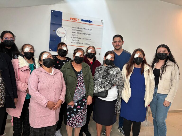 Inicio de la 1ª Campaña de Cirugías de Cataratas