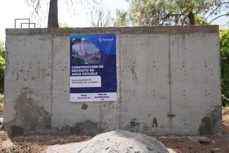 Depósito de Agua Comunidad La Mora