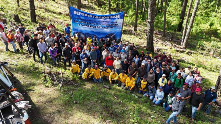 ¡Tancítaro se une por un futuro más verde!